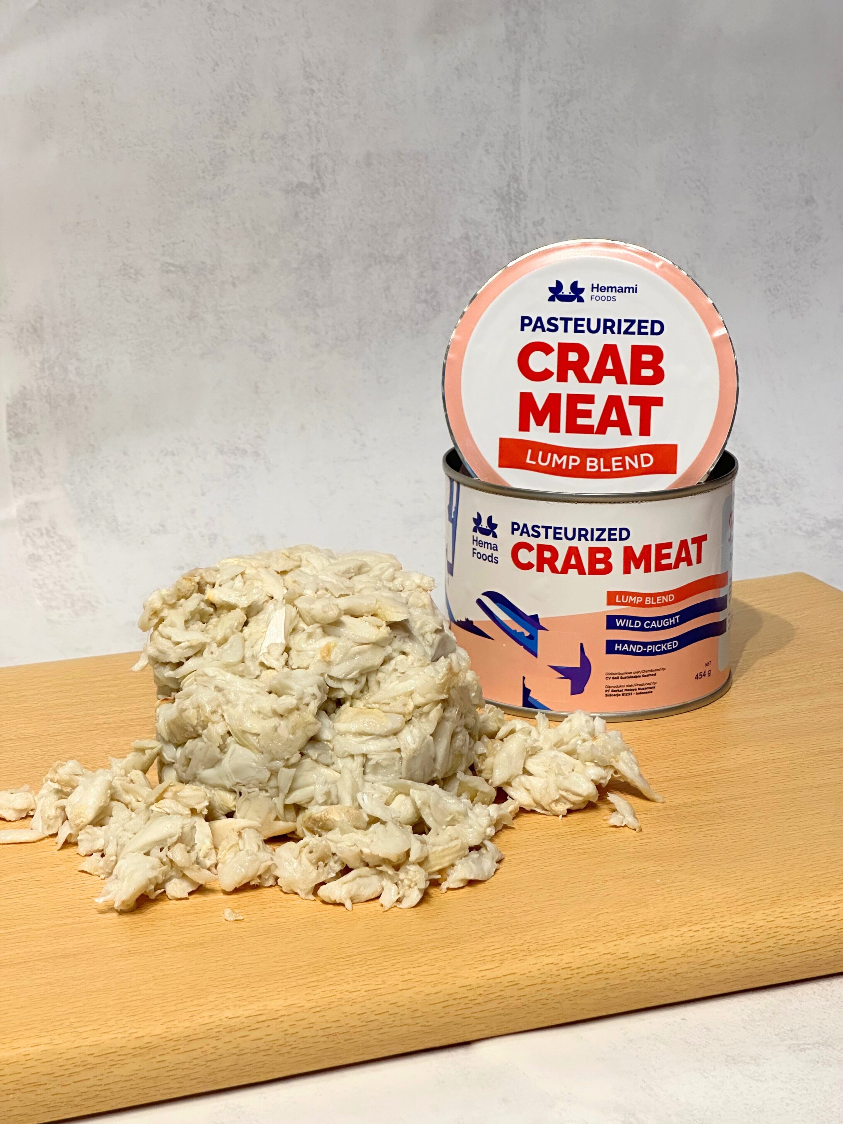 Hemami Pasteurized Crab Meat - Lump Blend